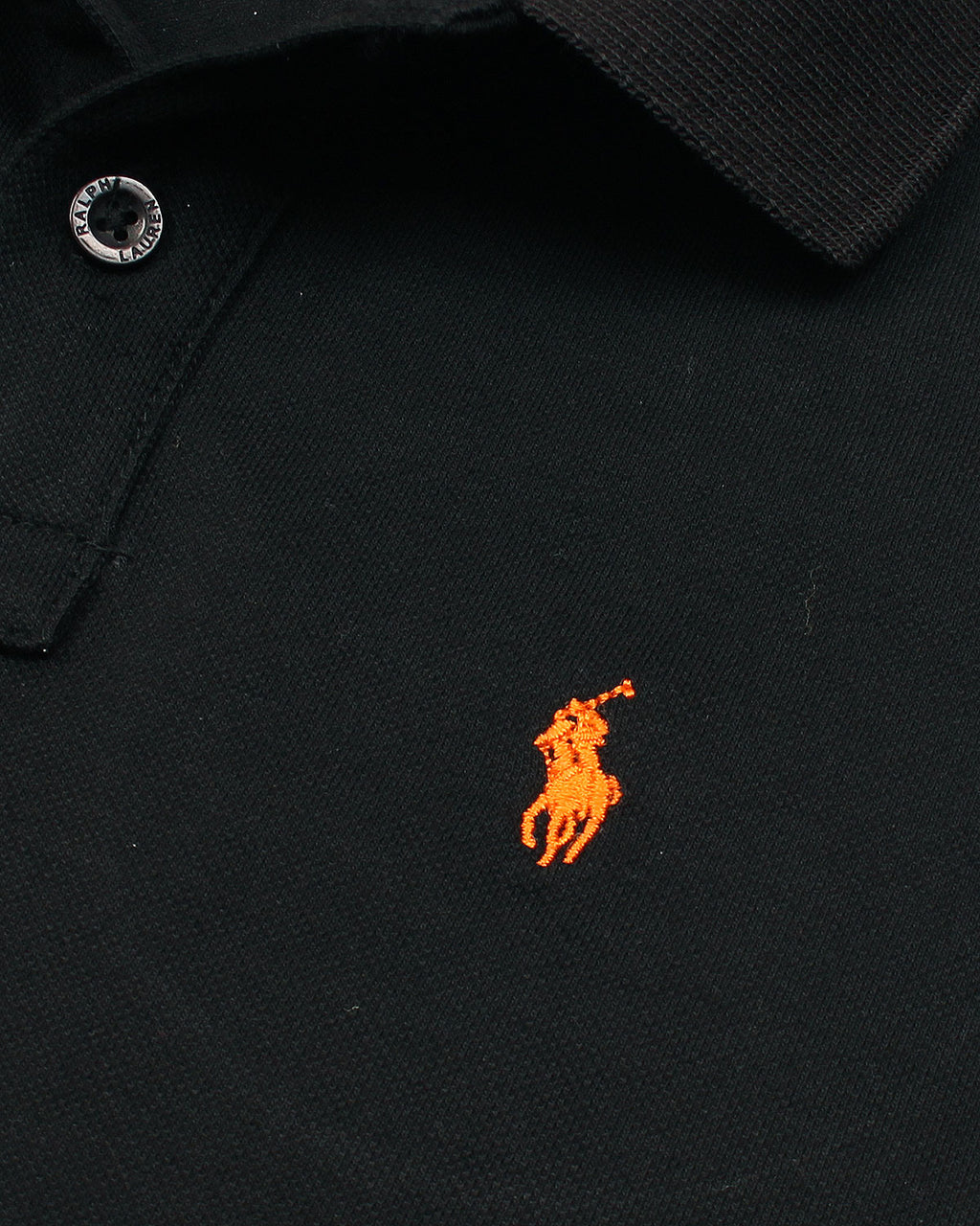 Iconic Kids basic Polo - Black