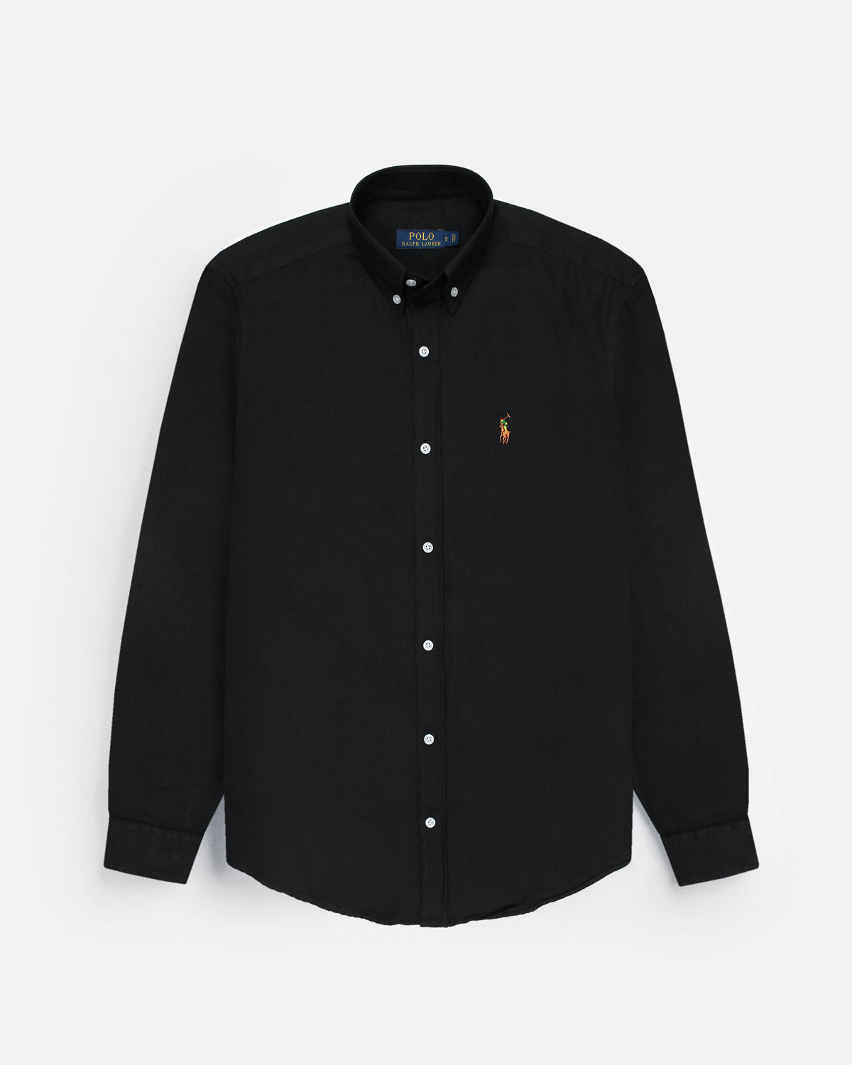 Premium Iconic Men Oxford Shirt -  Black