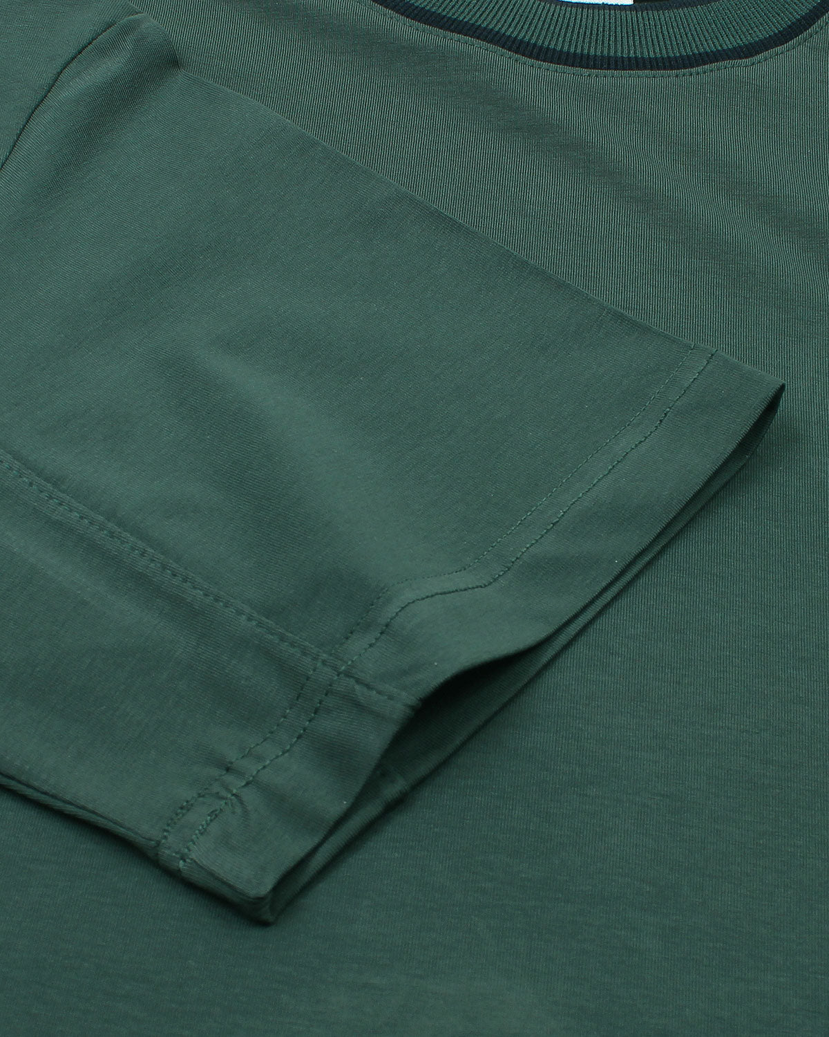 Men's Lac. Minimal Oversize T Shirt - Green