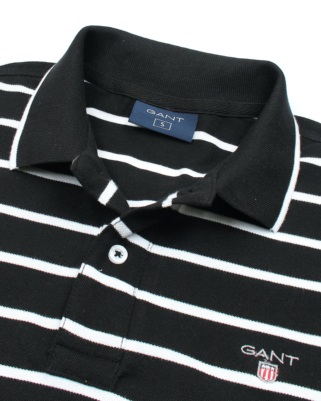 Exclusive G-A-N-T Men Stripper Polo Shirt - Black