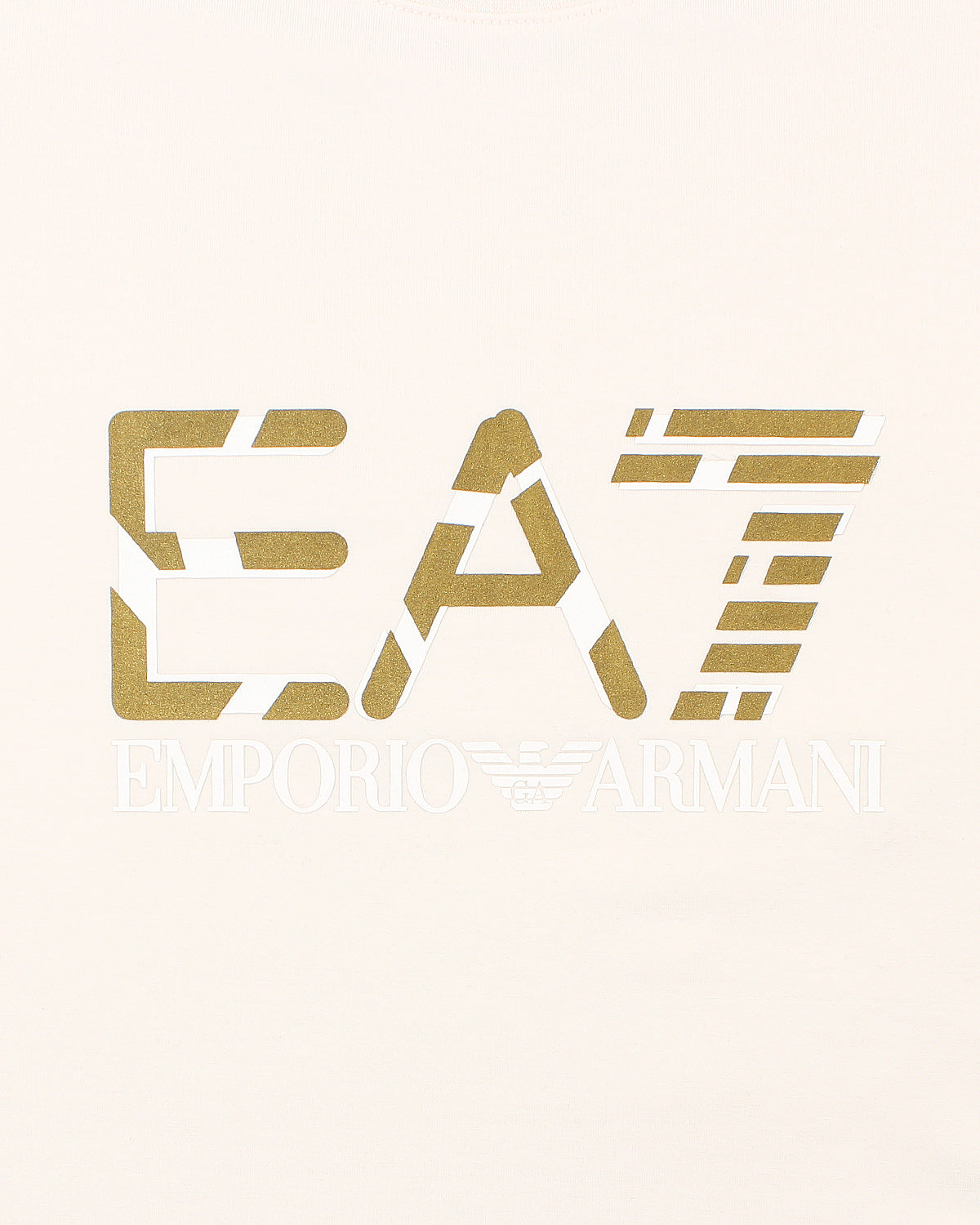 Premium Men's EA7 Oversize T Shirt - Off White