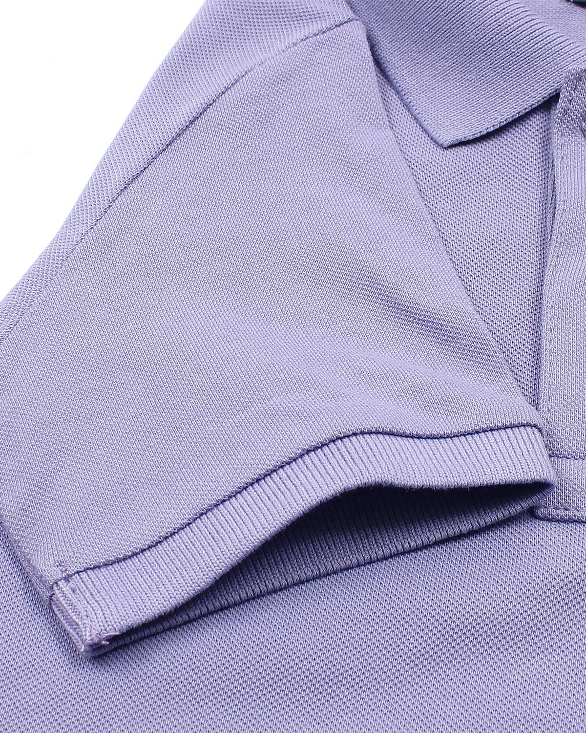 Kids Iconic Classic Polo Shirt - Lilac