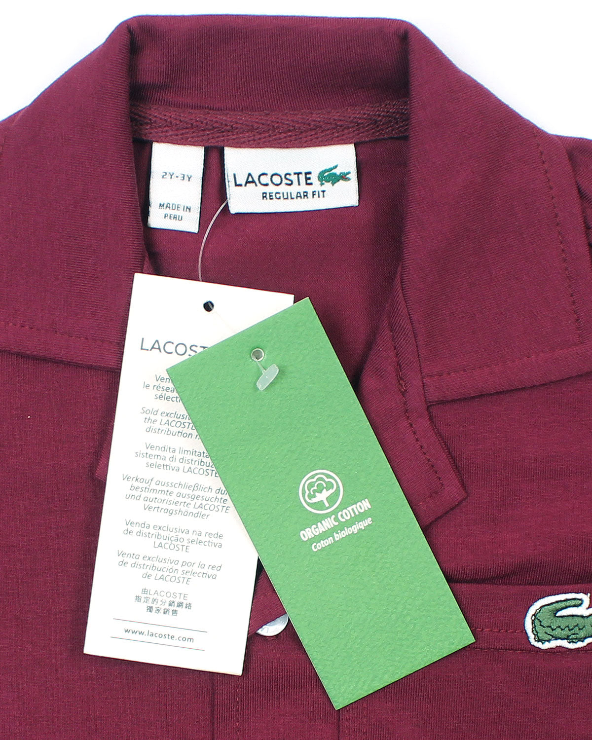 Kids Notch Lapel Tracksuit Set - Maroon