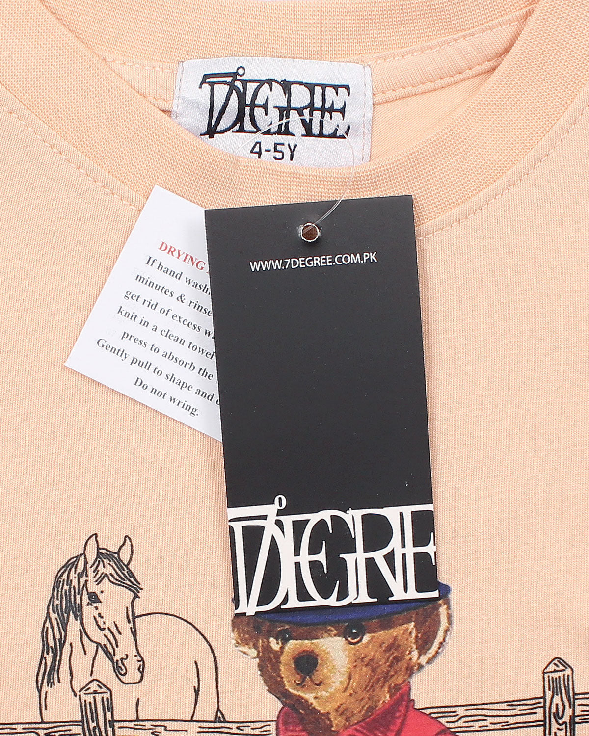 Exclusive Kids Bear Tracksuit - Peach