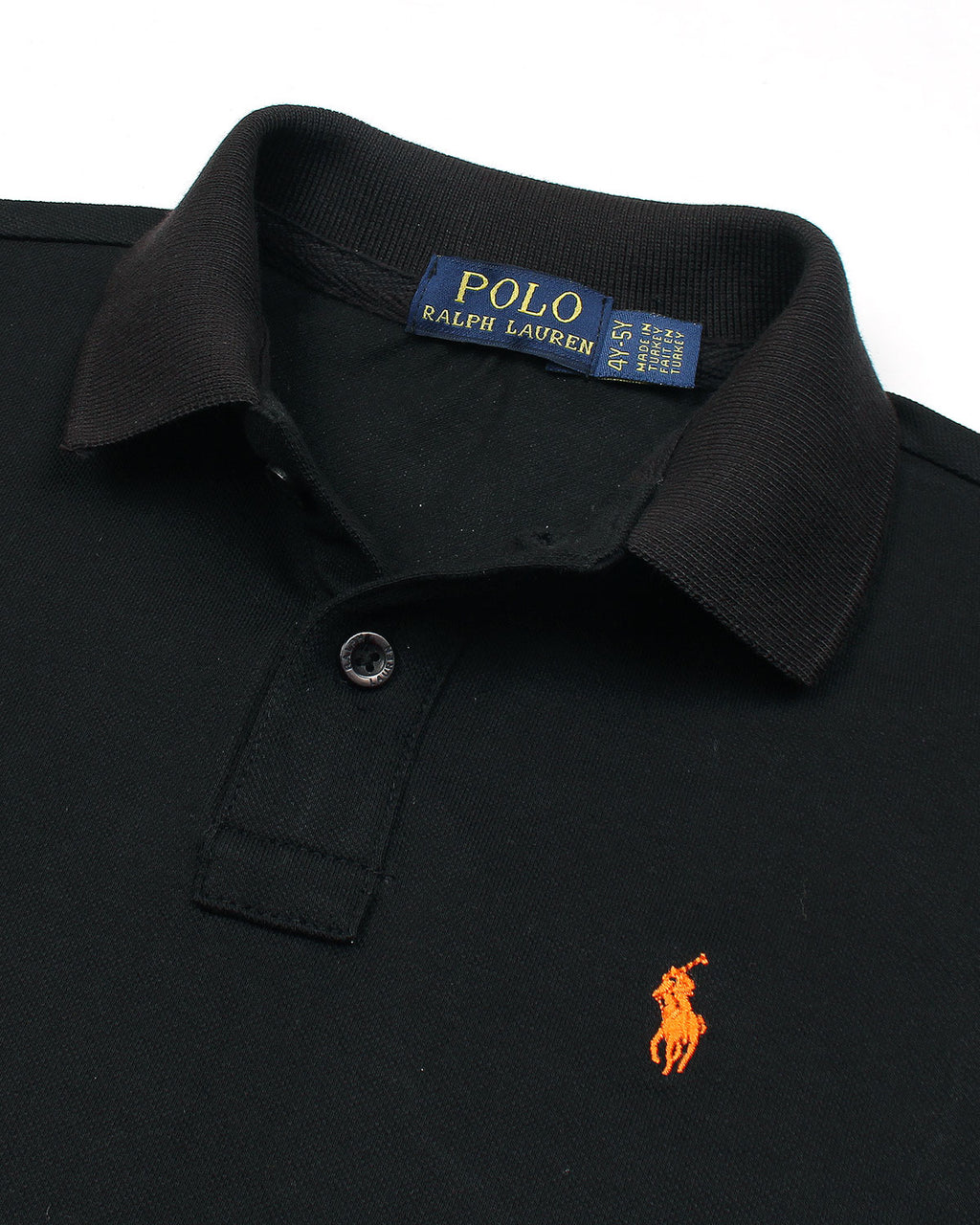 Iconic Kids basic Polo - Black