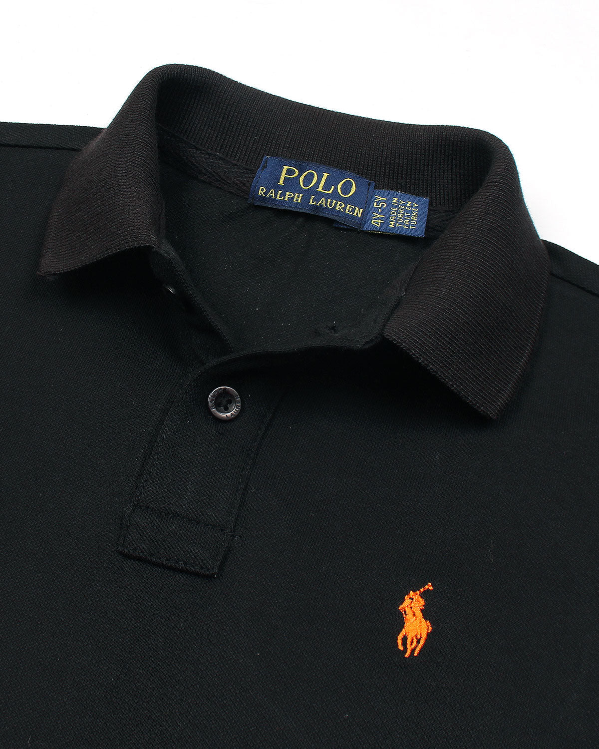 Iconic Kids basic Polo - Black