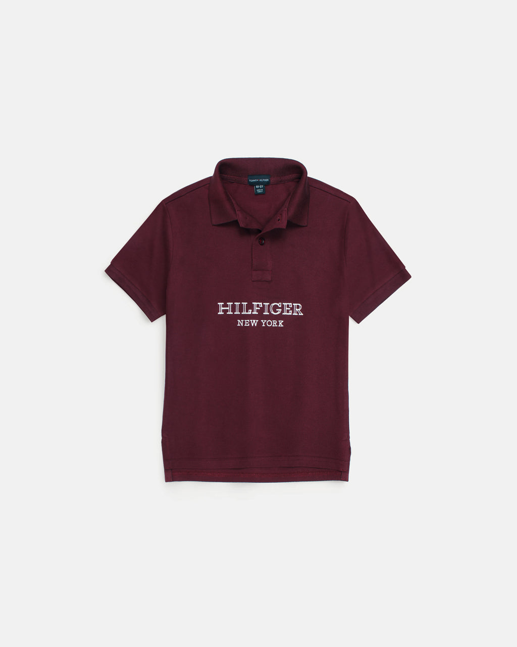 Premium Kids Hilfiger Nyc Polo Shirt - Maroon