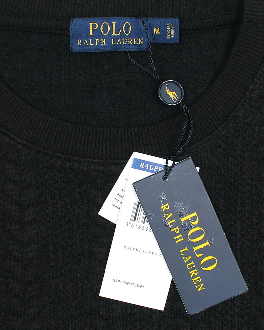 Premium Men's Fleece Sweater - Black