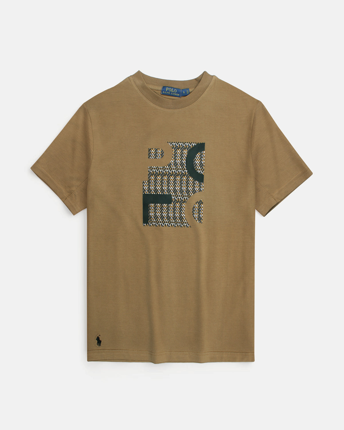 Men's Graphitic R-L Oversize T Shirt - Brown