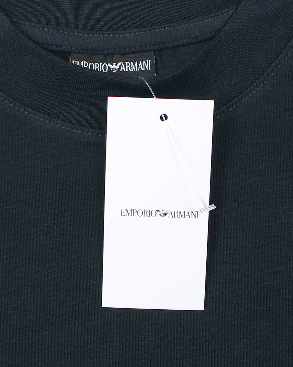 Premium Men's EA7 Oversized T Shirt - Navy Blue