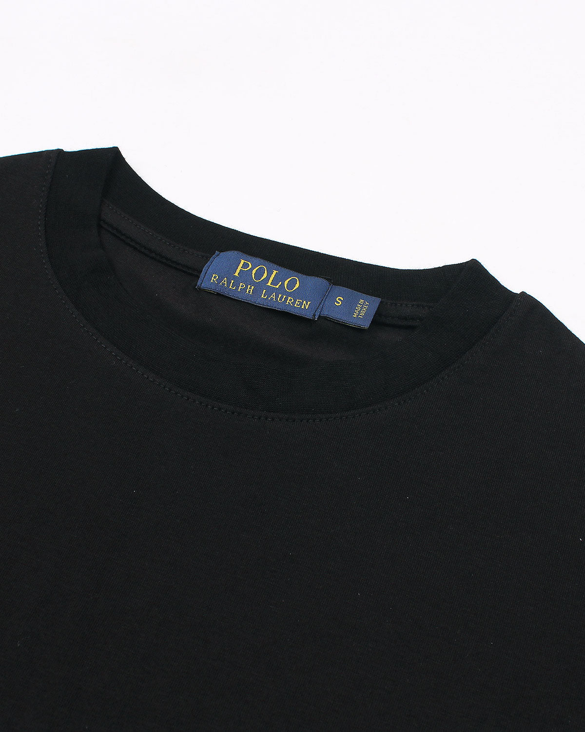 Iconic Basic Red Pony Modal T Shirt - Black