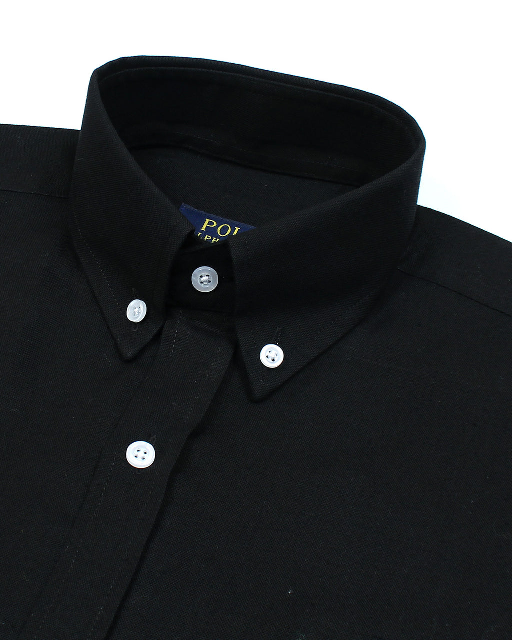 Premium Iconic Men Oxford Shirt -  Black
