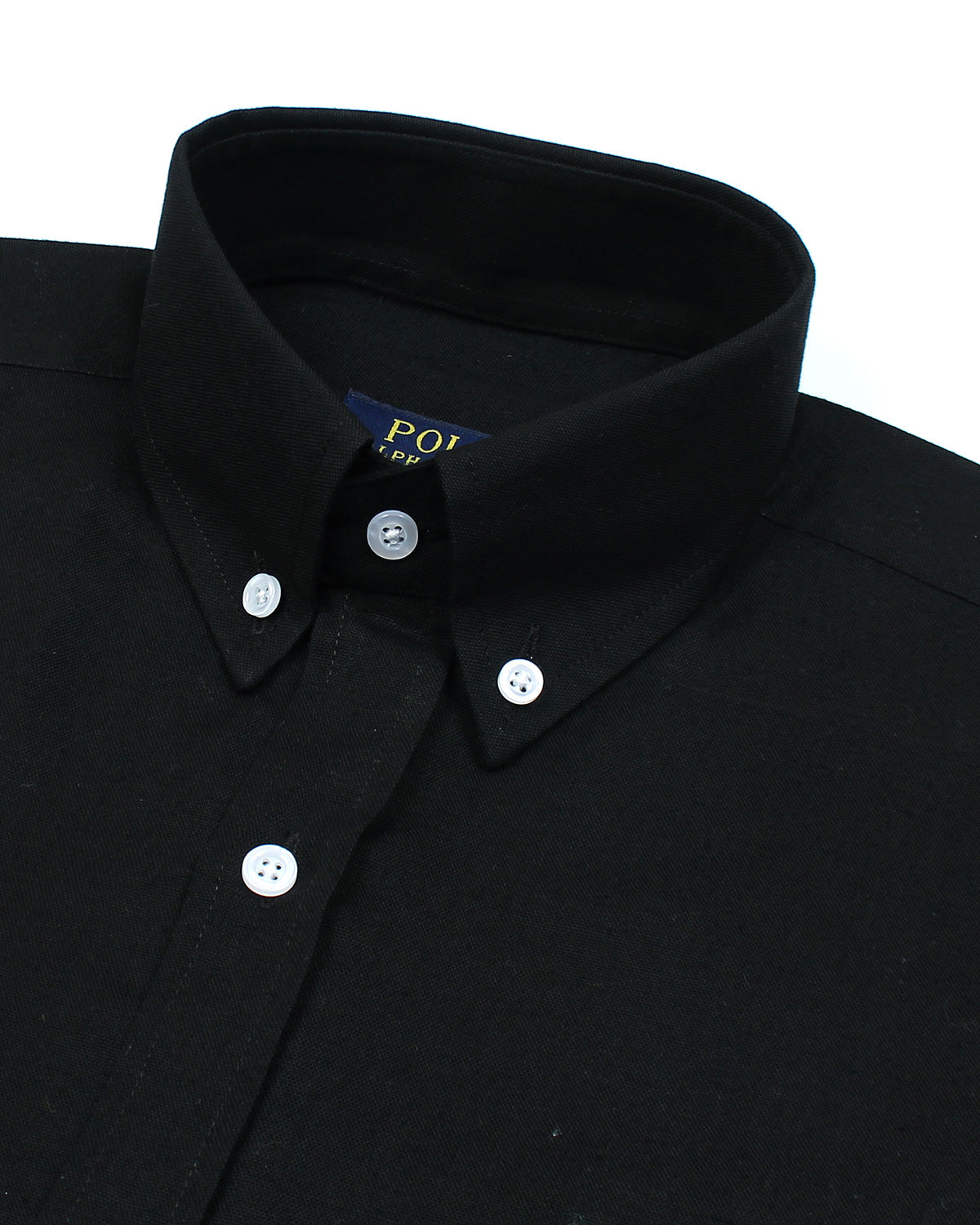 Premium Iconic Men Oxford Shirt -  Black