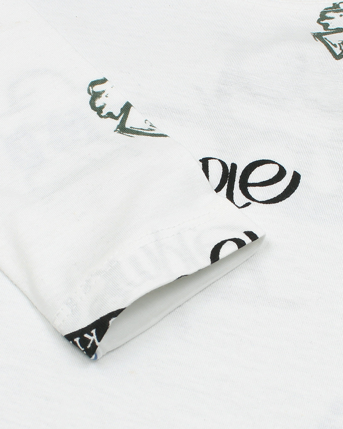 Kids Graphic Loungewear Set - White & Grey