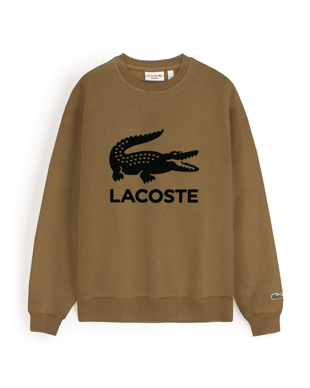 Premium Loc. Men's Croc Batch Sweat - Brown