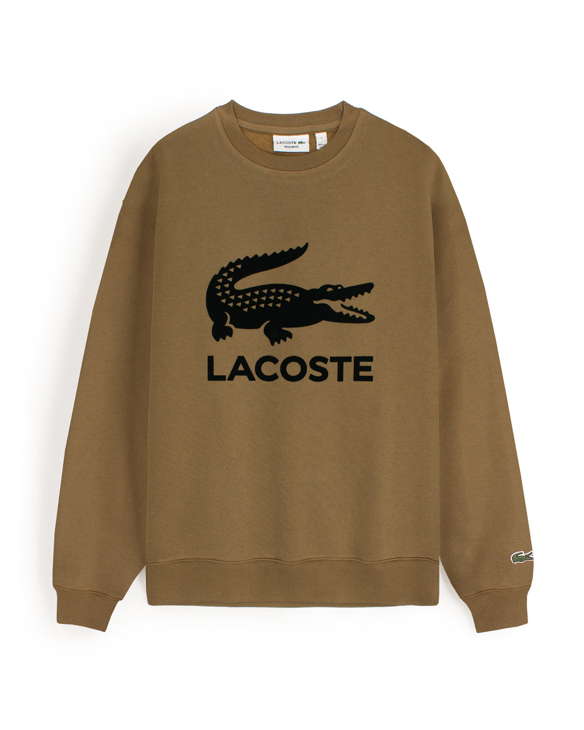 Premium Loc. Men's Croc Batch Sweat - Brown