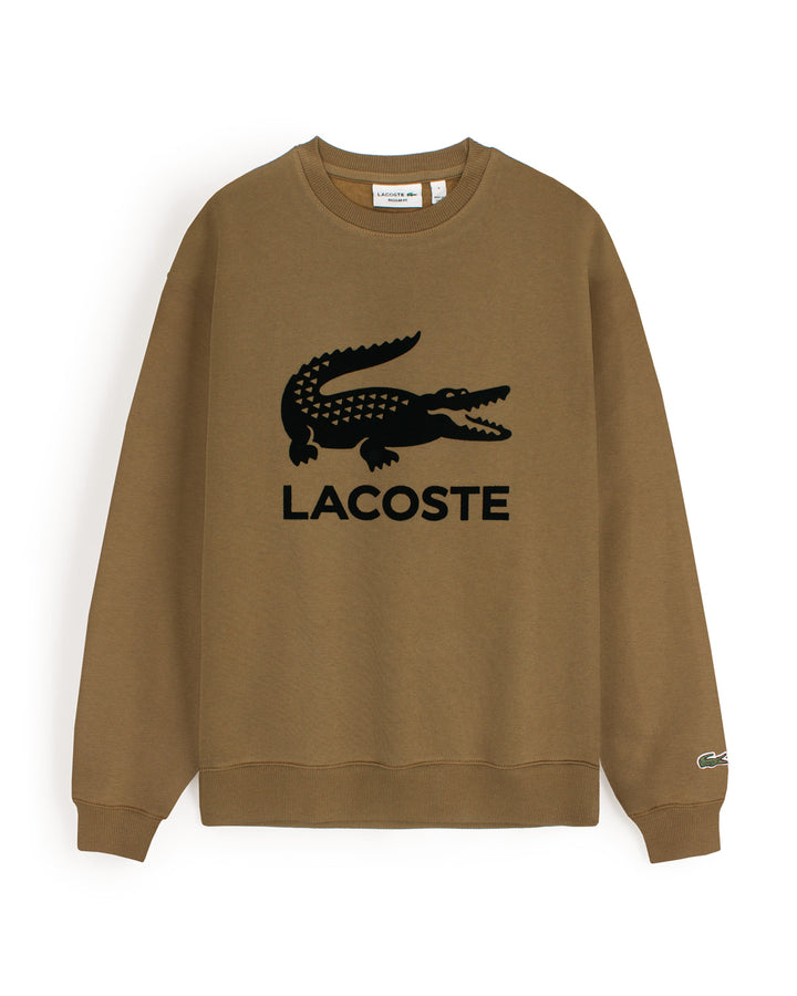 Premium Loc. Men's Croc Batch Sweat - Brown
