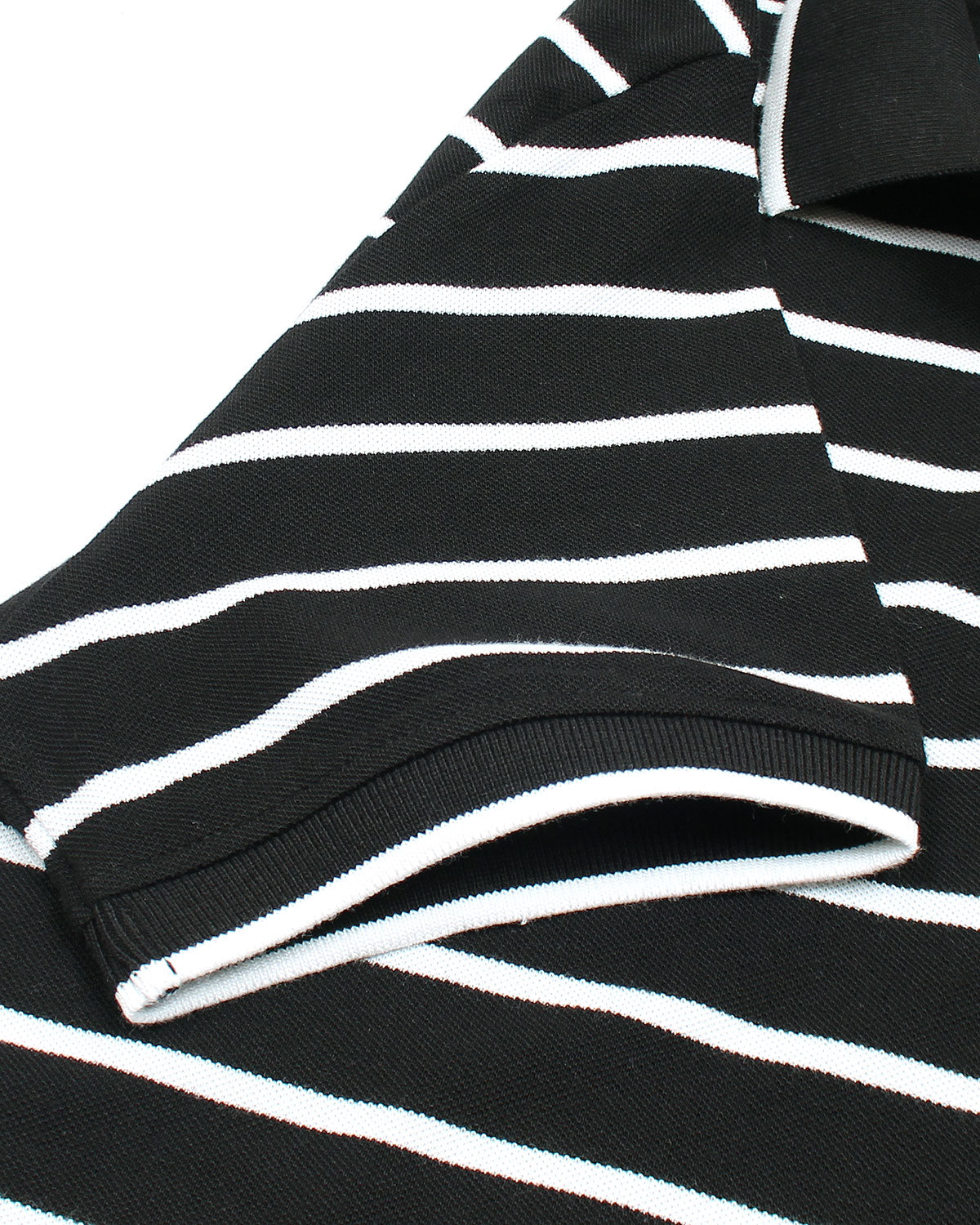 Exclusive G-A-N-T Men Stripper Polo Shirt - Black