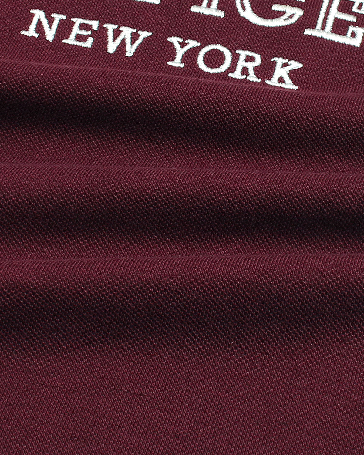Premium Kids Hilfiger Nyc Polo Shirt - Maroon