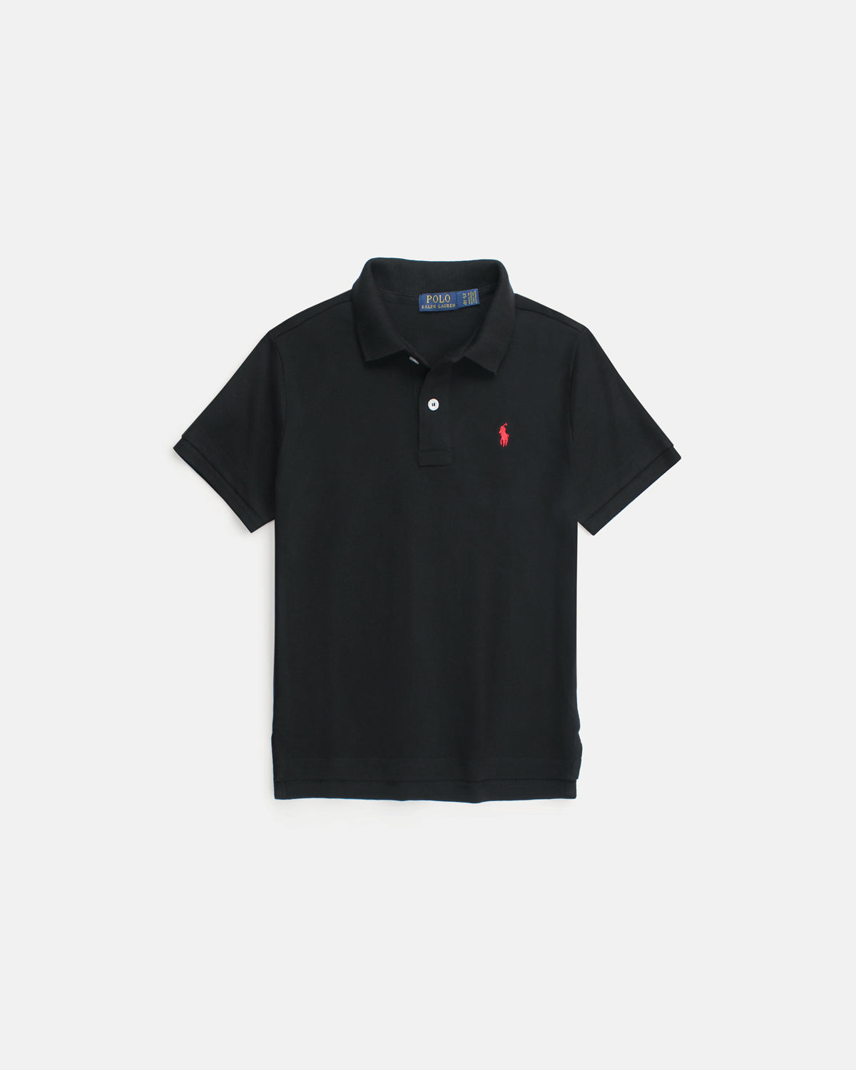 Kids Iconic Classic Polo Shirt - Black