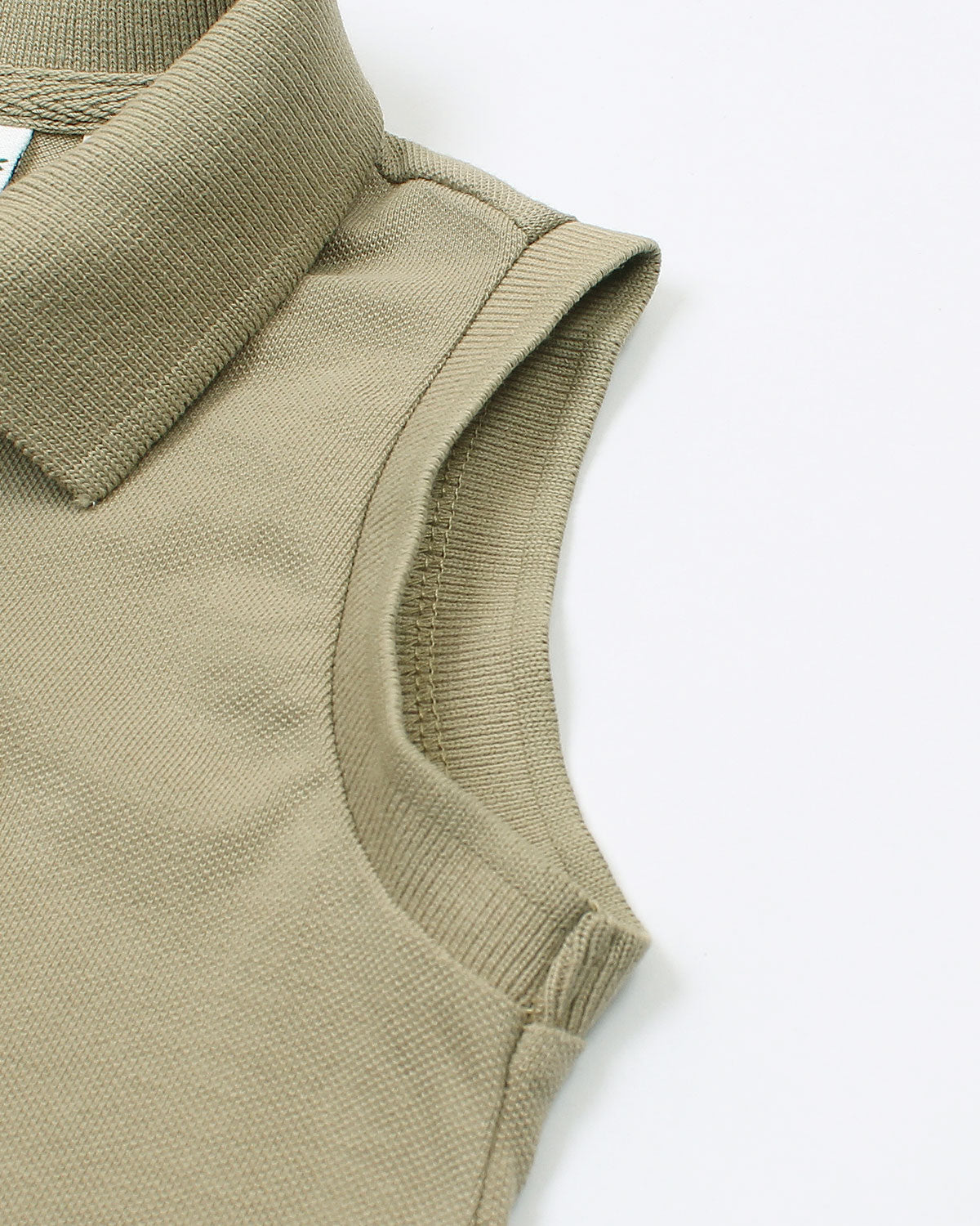 Premium Baby Girl Lac. Polo Shirt - Beige