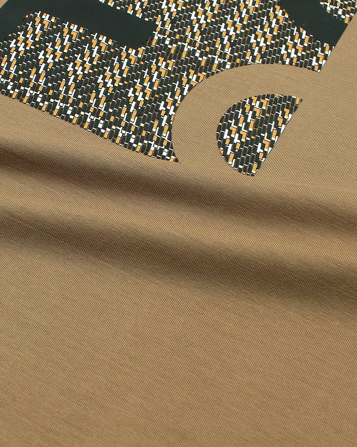 Men's Graphitic R-L Oversize T Shirt - Brown