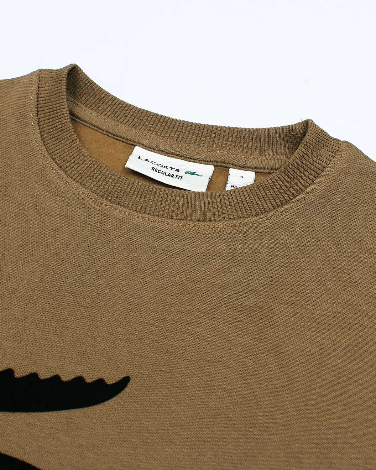 Premium Loc. Men's Croc Batch Sweat - Brown