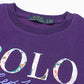 Premium Baby Girls Flowered Sweat - Purple