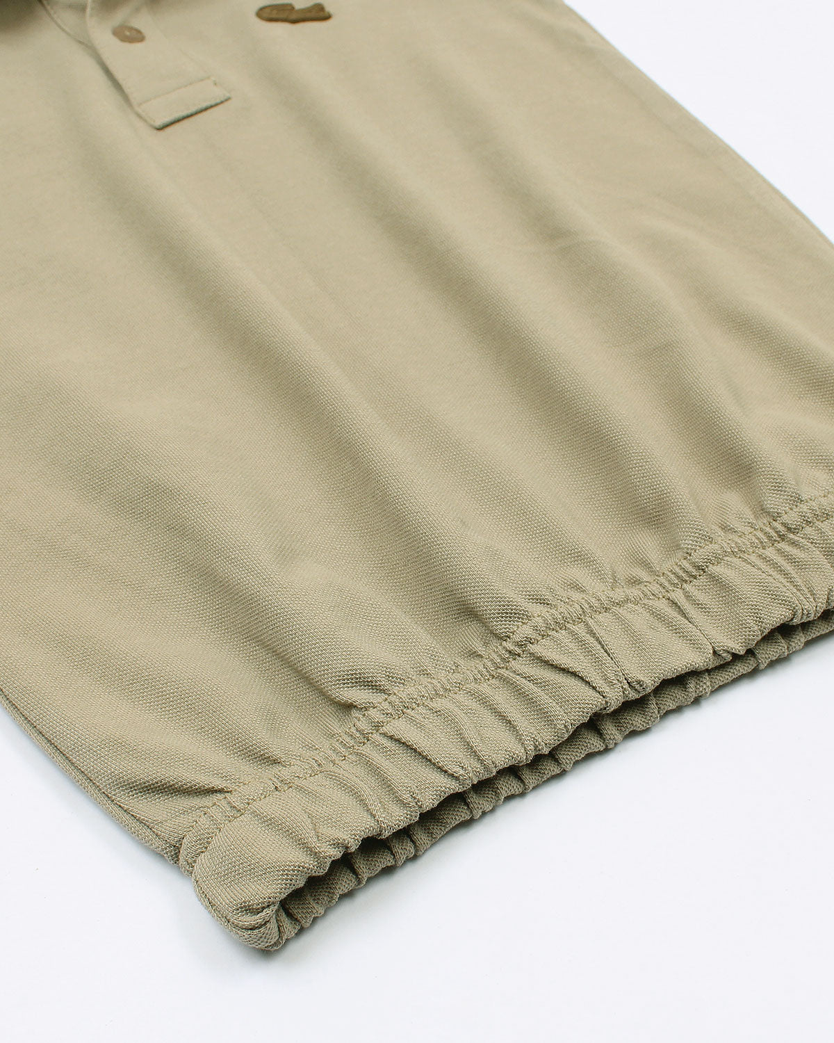 Premium Baby Girl Lac. Polo Shirt - Beige