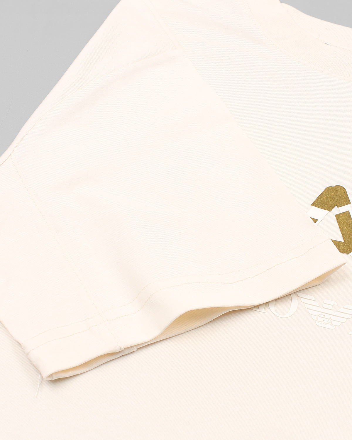 Premium Men's EA7 Oversize T Shirt - Off White