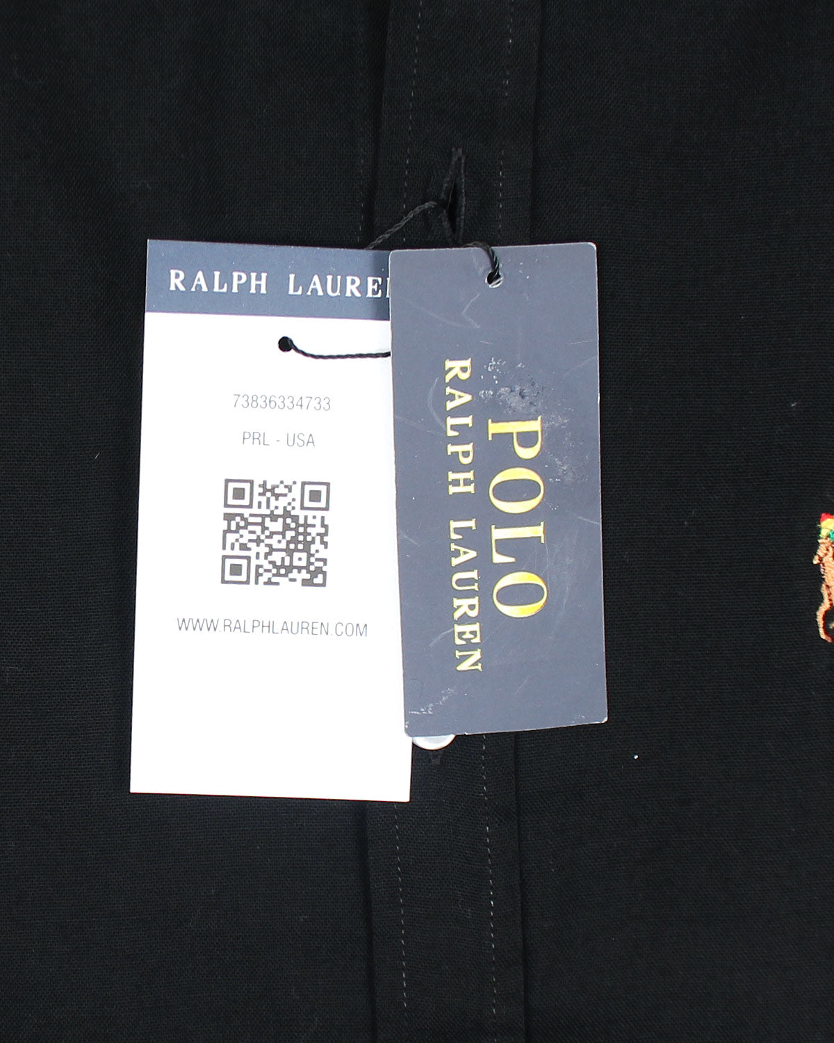 Premium Iconic Men Oxford Shirt -  Black