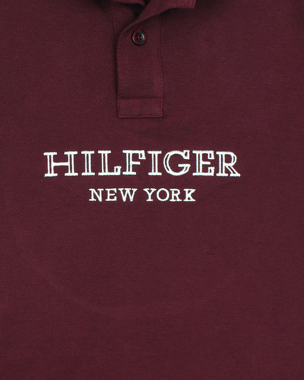 Premium Kids Hilfiger Nyc Polo Shirt - Maroon