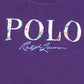 Premium Baby Girls Flowered Sweat - Purple