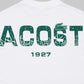 Lac. Men's Oversized Graphic Logo T-Shirt – White