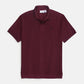 Premium Mesh L/C Men Polo Shirt - Maroon