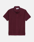 Premium Mesh L/C Men Polo Shirt - Maroon
