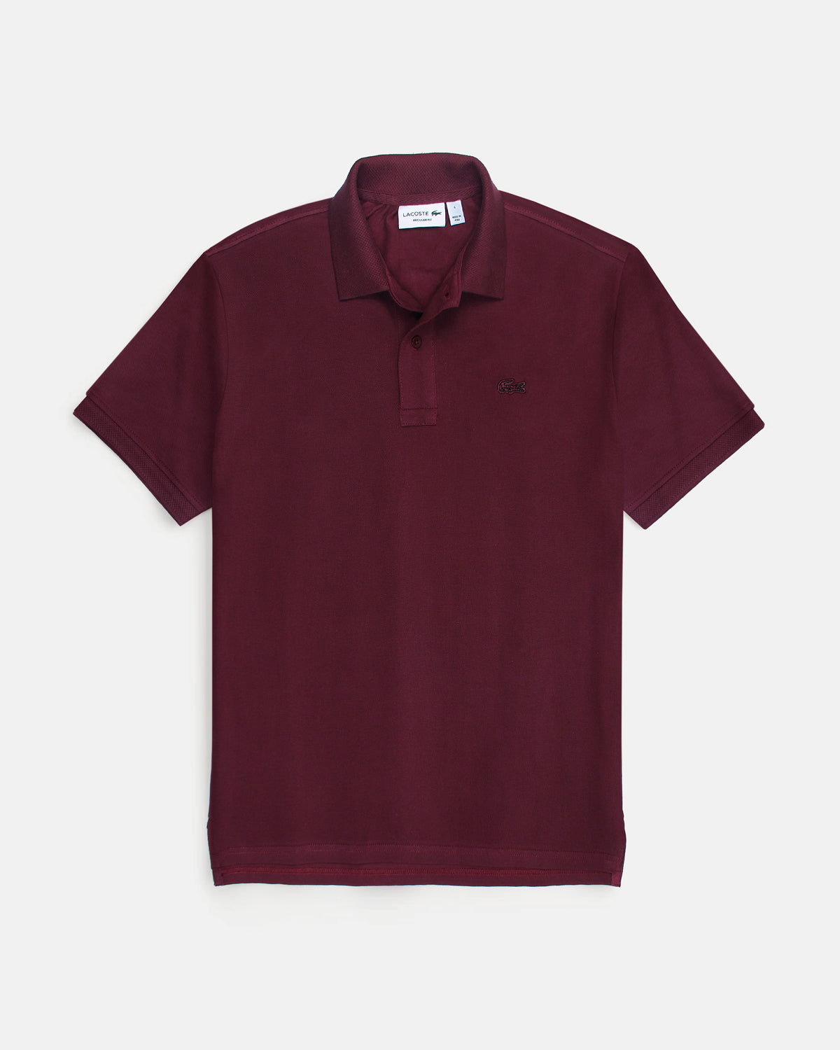 Premium Mesh L/C Men Polo Shirt - Maroon
