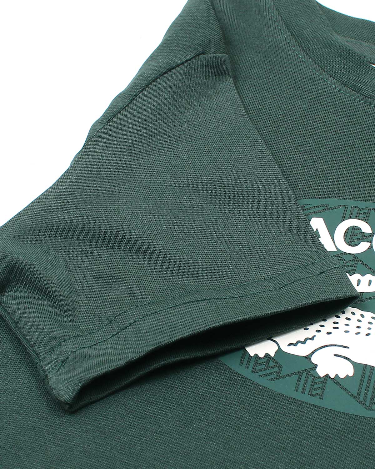 Kids Lac. Graphic T Shirt - Green