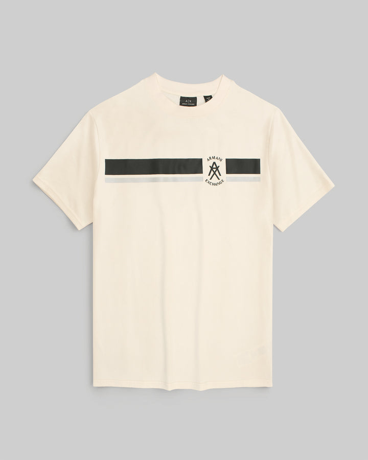 Men's A-X Iconic T Shirt - Off White