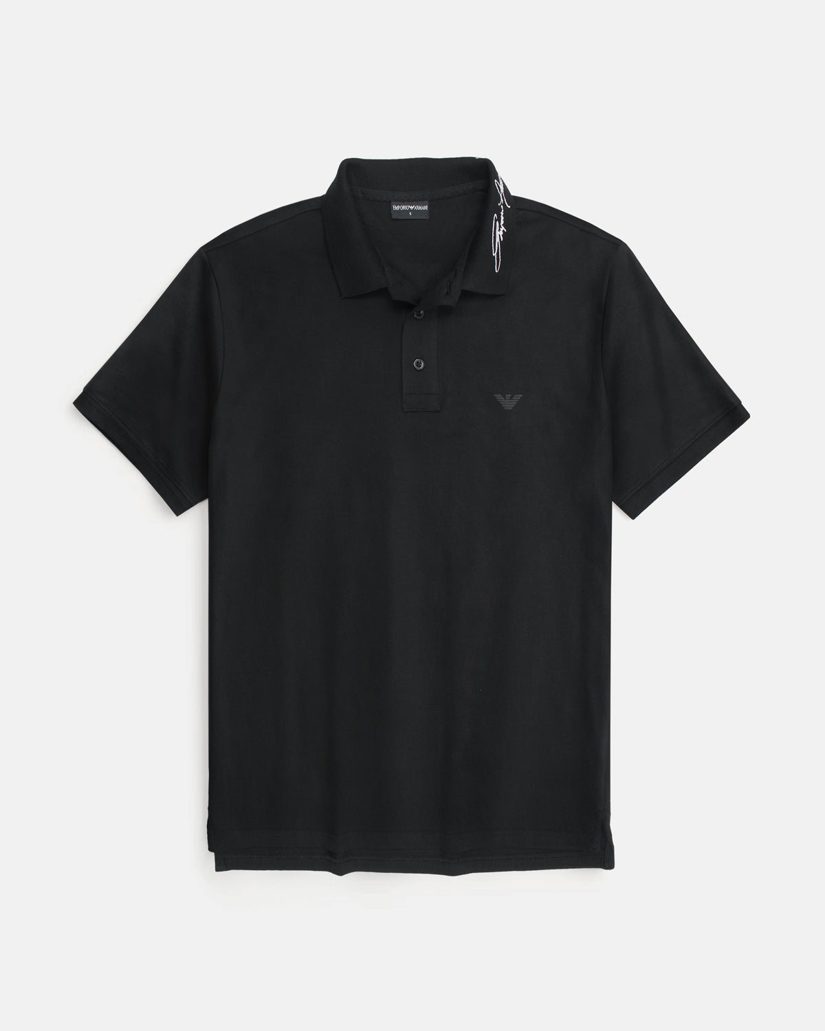 Men's EA. Collar Polo Shirt - Black