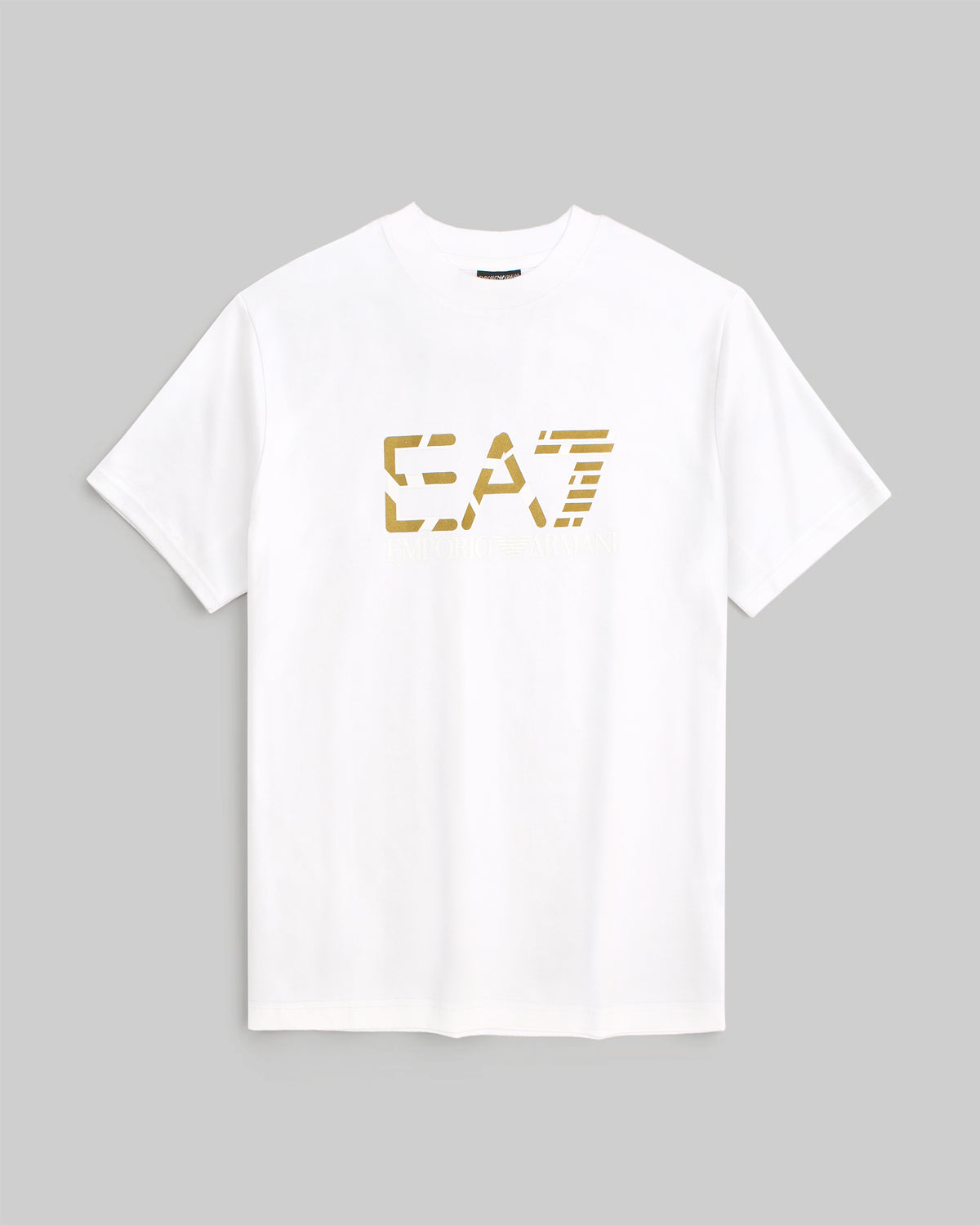 Premium Men's EA7 Oversize T Shirt - White