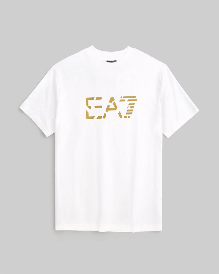 Premium Men's EA7 Oversize T Shirt - White