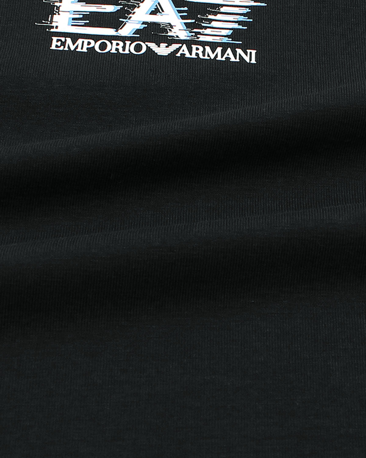 Premium Men's EA7 Oversized T Shirt - Black