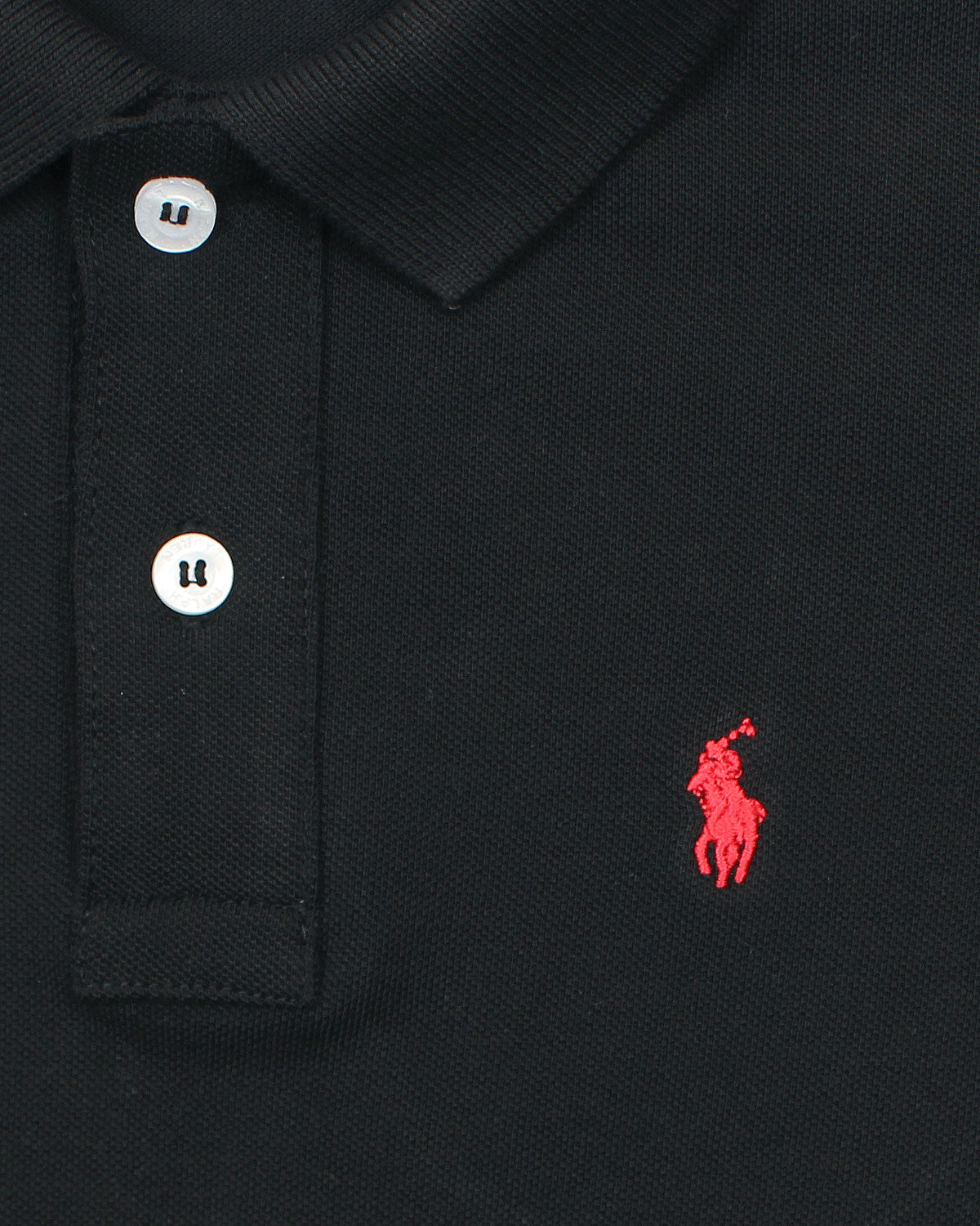 Kids Iconic Classic Polo Shirt - Black