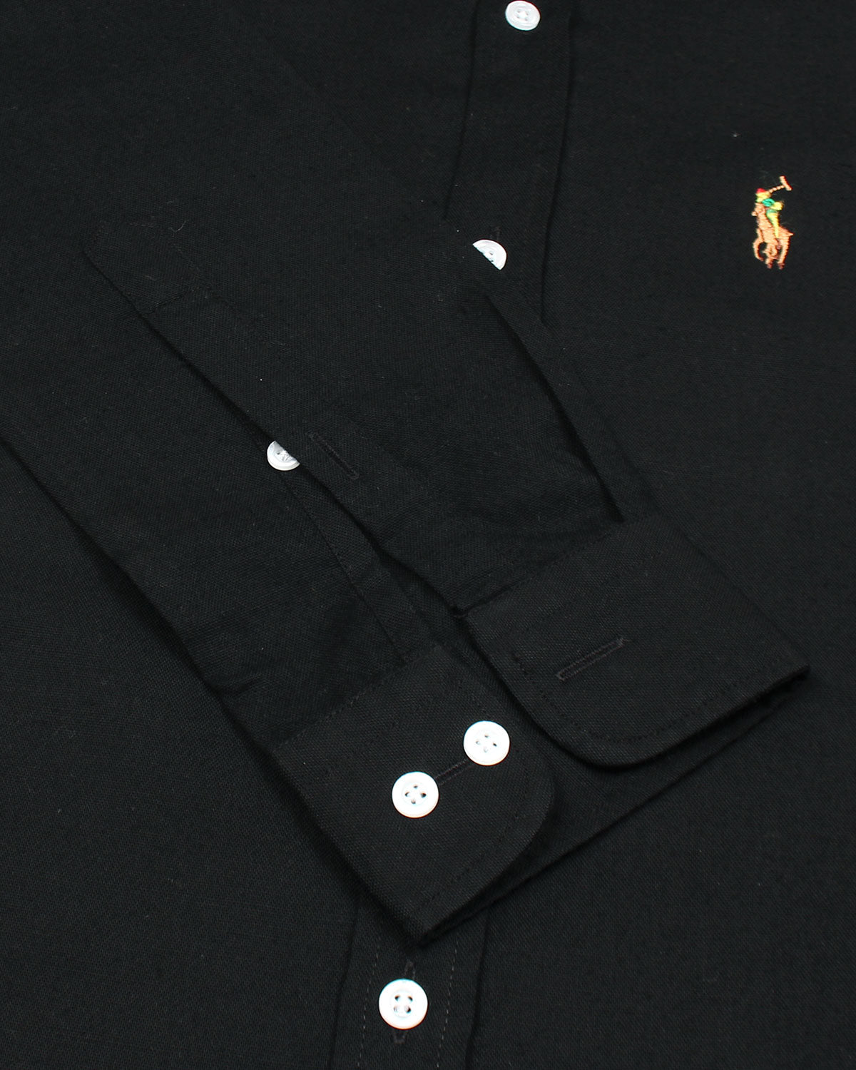 Premium Iconic Men Oxford Shirt -  Black