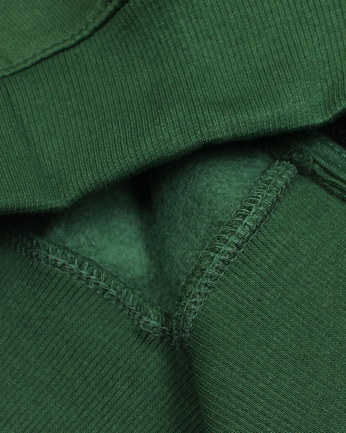 Premium Kids’ Bear Zip-Up Hoodie – Forest Green