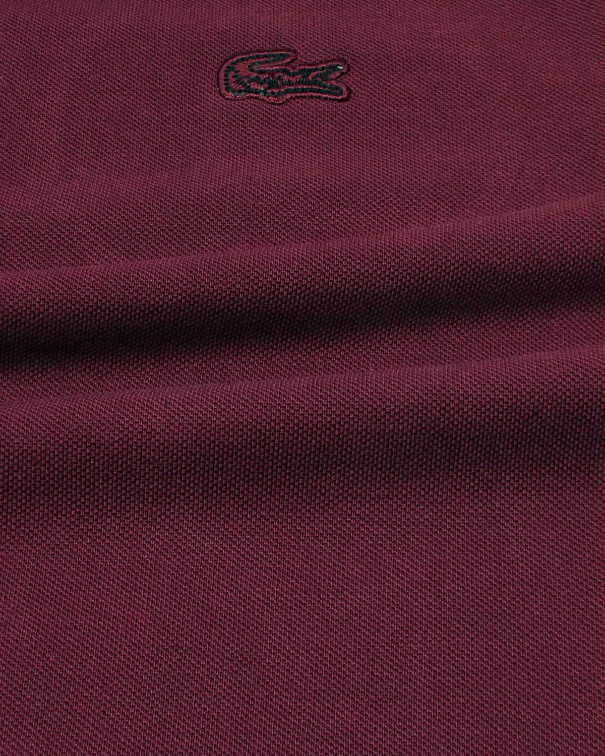 Premium Mesh L/C Men Polo Shirt - Maroon