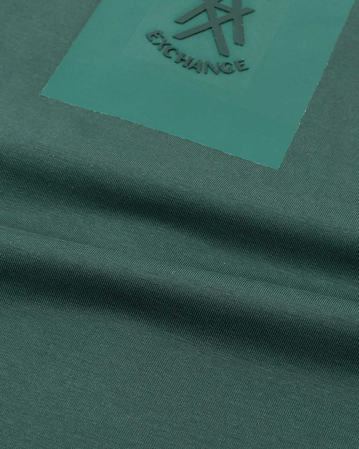 Men's Oversize A-X T Shirt - Green