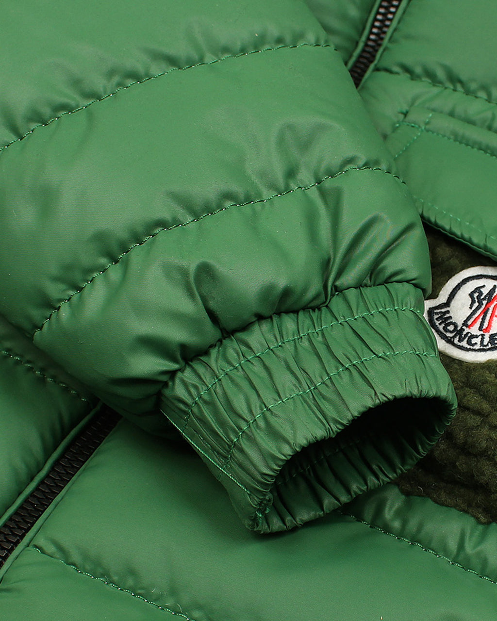 Kids Mon. Puffer Hooded Jacket - Green
