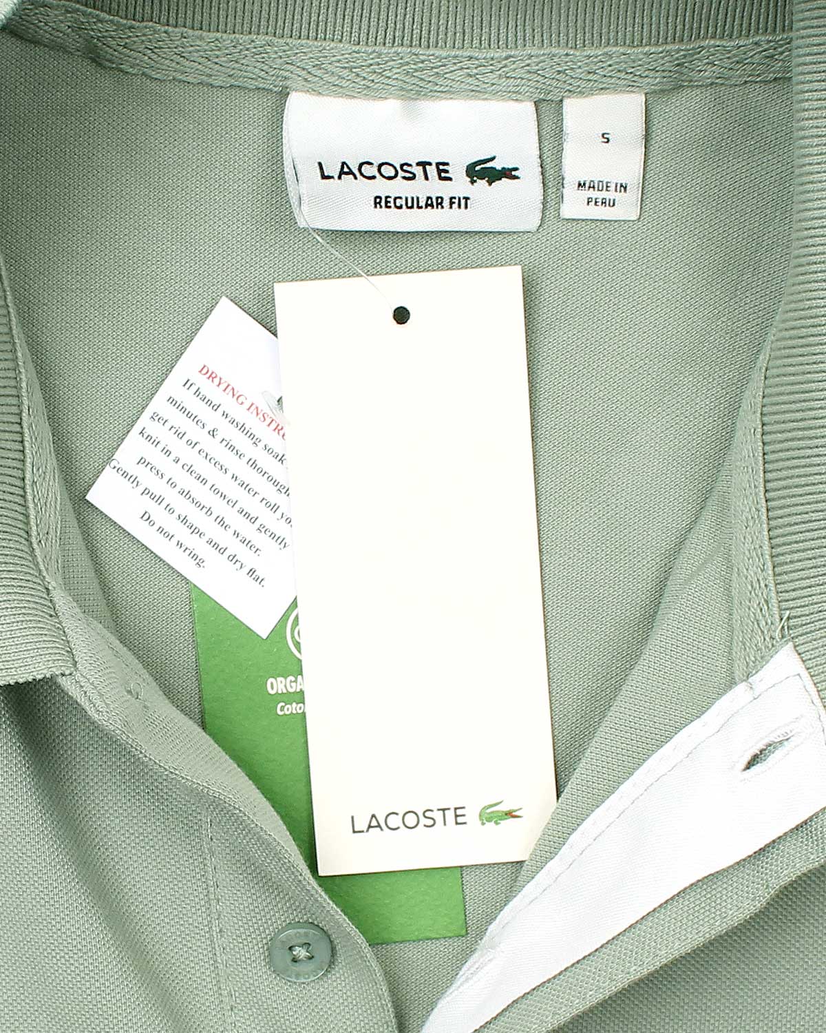 Premium Men's Lac. Classic Polo Shirt - C.Green